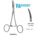 Dunhill Forceps,Curved,13 cm
